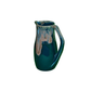 Blue, green ceramic pot